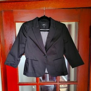 ⚠️LAST CALL⚠️ MEXX | SIZE 8/S/M Metropolitan Black Cropped Blazer